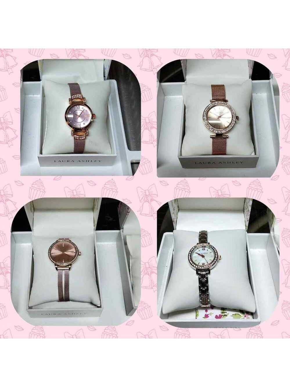 WOMEN'S DESIGNER WRIST WATCH IN LAURA ASHLEY GIFT BOX! CHOOSE ONE - BRAND NEW!